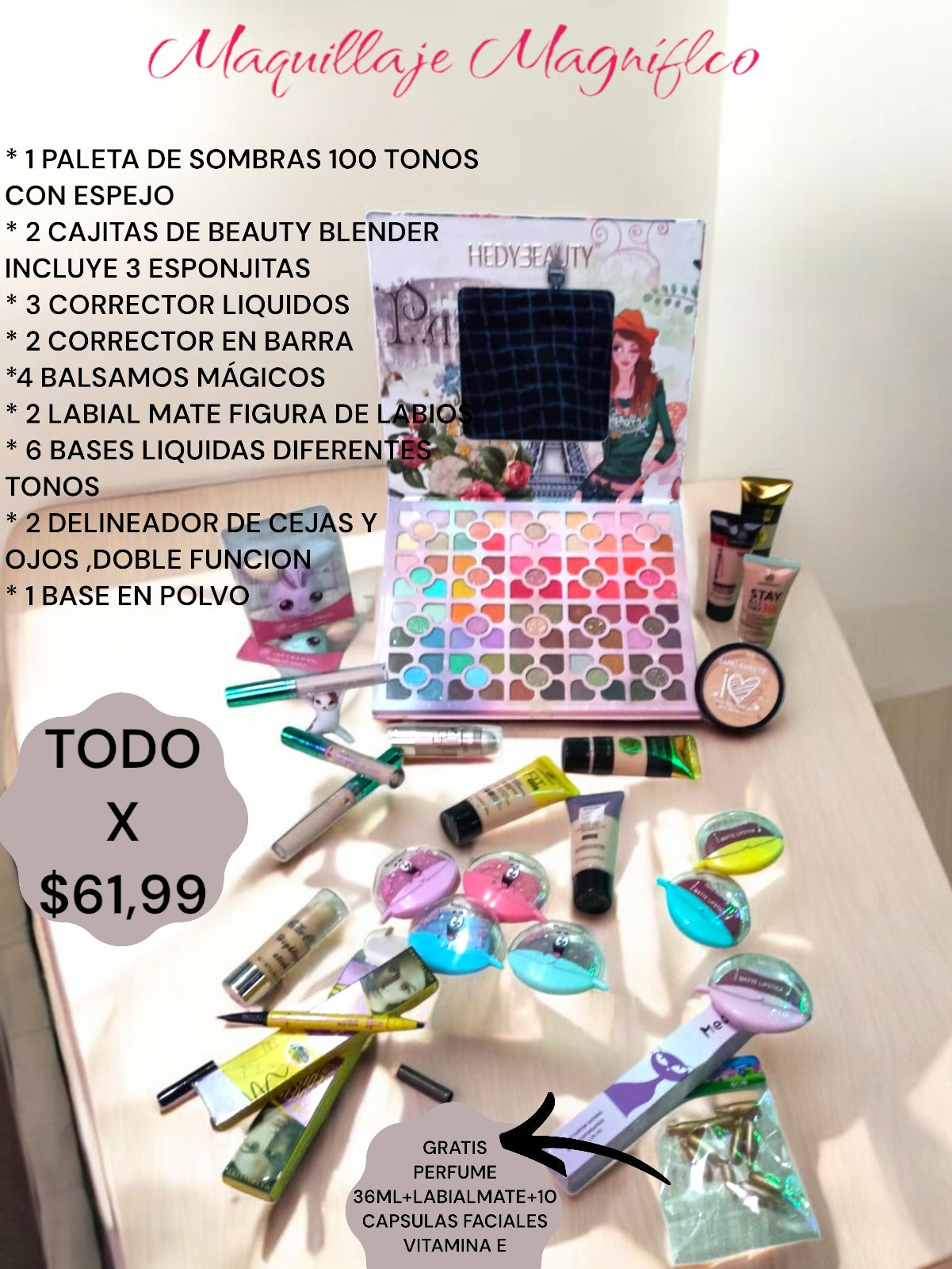 MAQUILLAJE MAGNIFICO